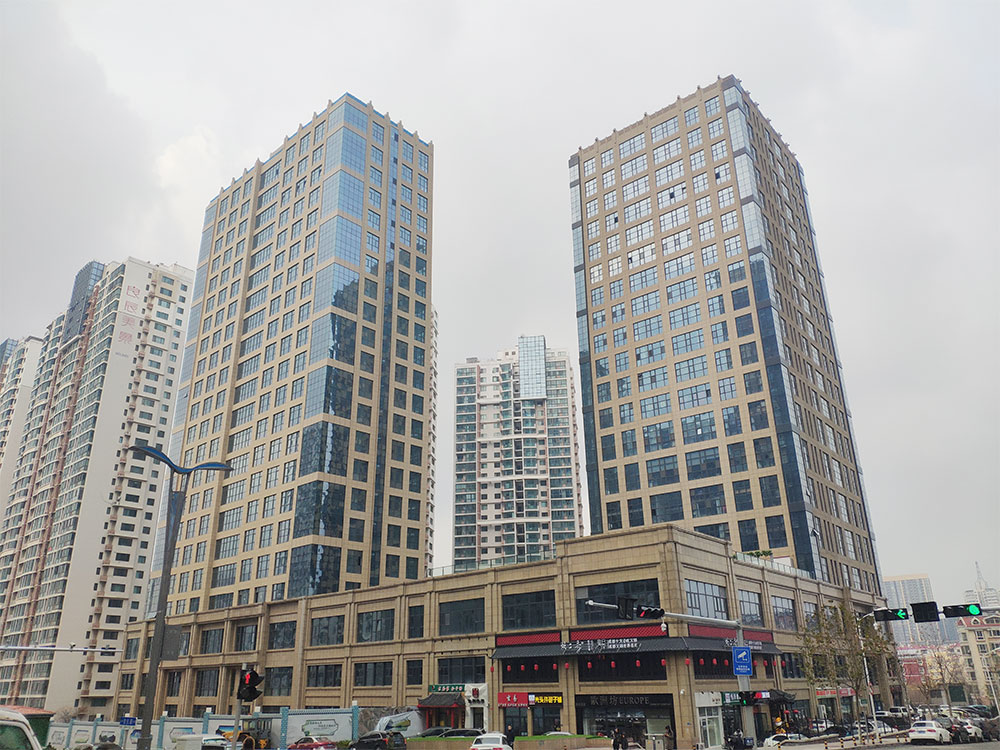 青岛中锦商务中心(j��)防火排烟阀工程